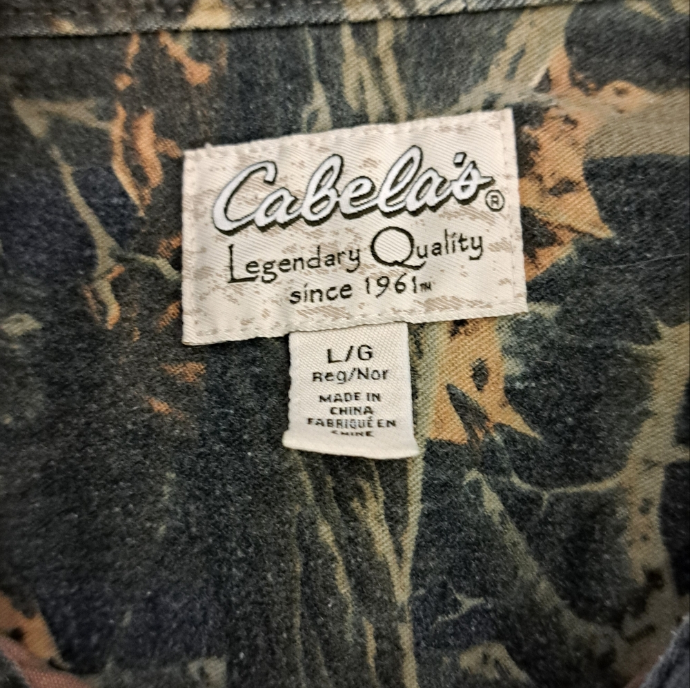 CABELA'S Tan Shooting Shirt - Picture 4 of 5